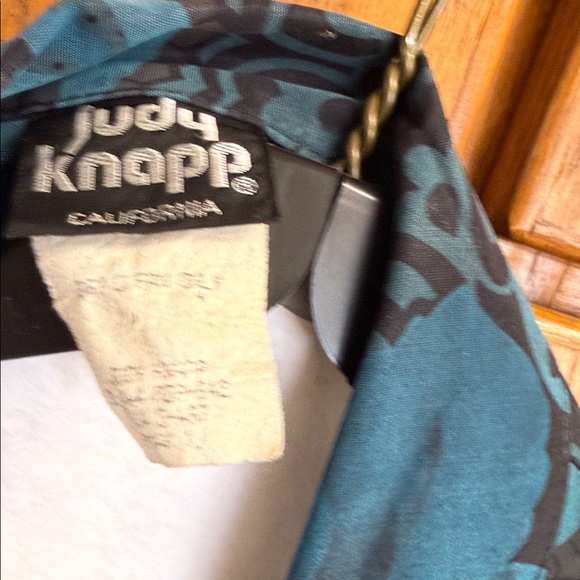 Vintage Floral Teal Women's Blazer - Picture 2 of 6